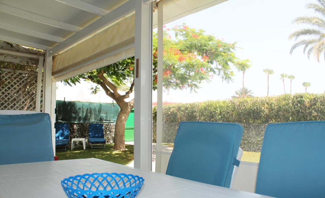 Albaricoques Vivac Bungalow San Bartolomé 外观 照片
